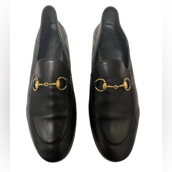 Gucci Shoes - GUCCI Brixton Horsebit Convertible Black Loafer
